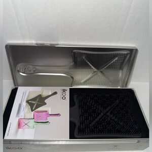Ikoo Paddle X Pops Blow Dry Styling Brush Brand New Beluga Black